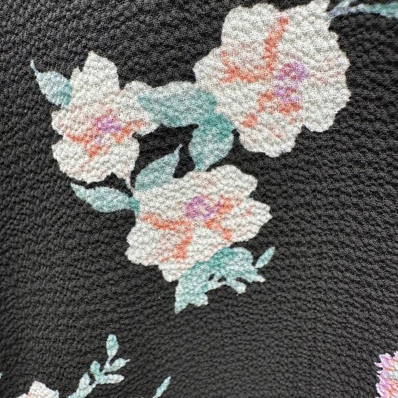 EVRI Floral Button Down Tiered Dress // 2X - Picture 9 of 12